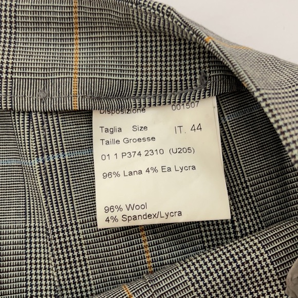 Piazza Sempione Hounds tooth check pants - Picture 8 of 9